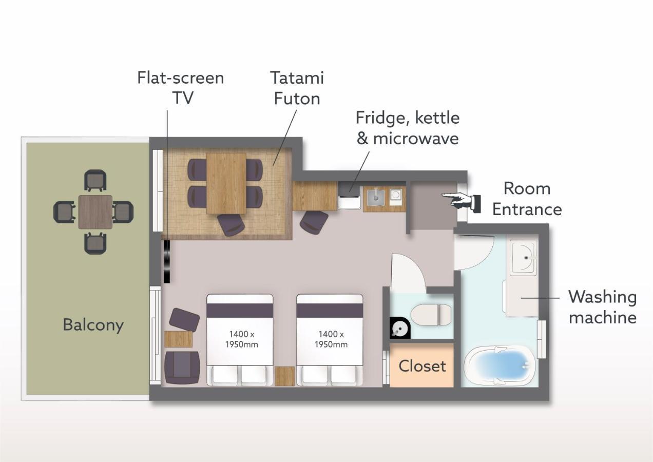 Ori Rokkaku Aparthotel Kyoto Ngoại thất bức ảnh
