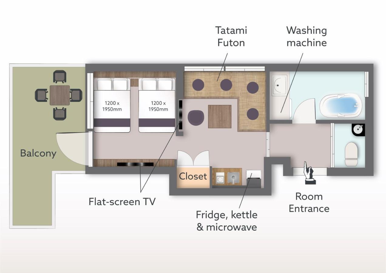 Ori Rokkaku Aparthotel Kyoto Ngoại thất bức ảnh
